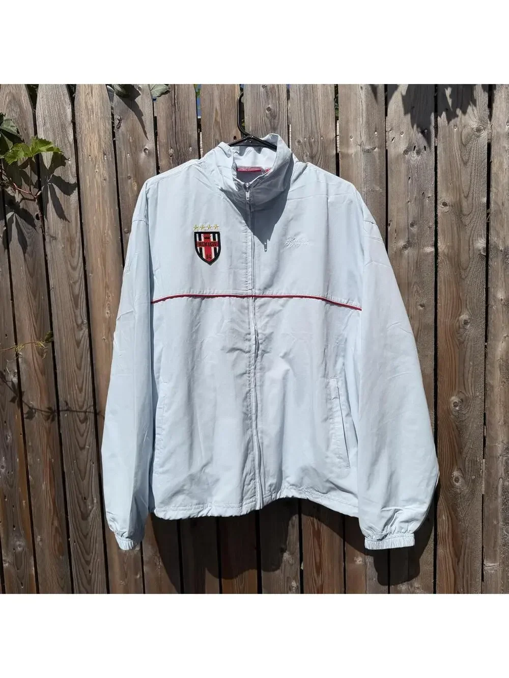 BRAND NEW Supreme Cross Track Jacket Light Blue